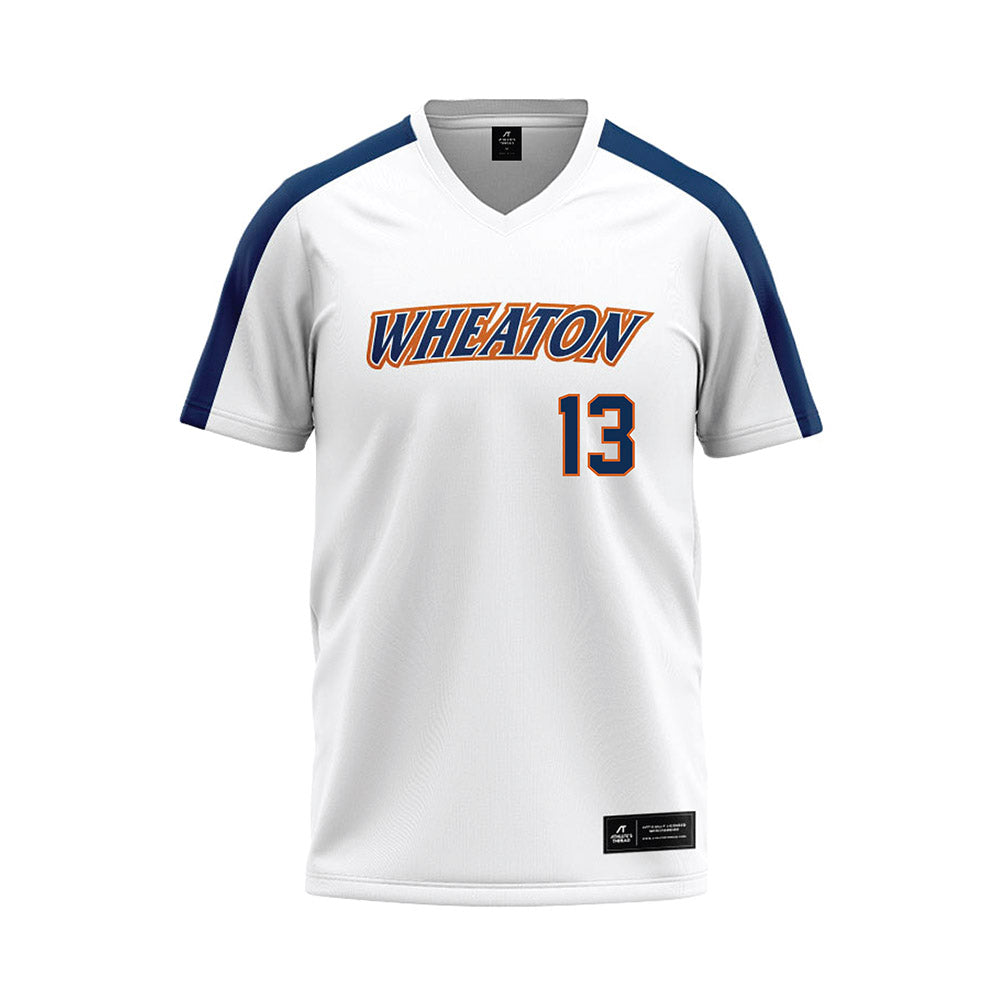 Wheaton IL - NCAA Softball : Olivia Figueroa - White Baseball Jersey-0