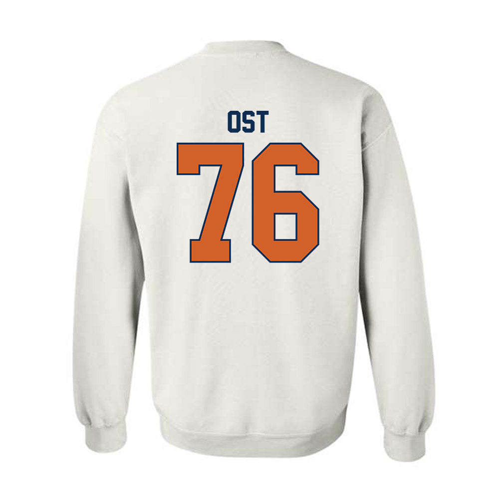 Wheaton IL - NCAA Football : Leo Ost - Classic Shersey Crewneck Sweatshirt-1