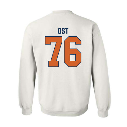 Wheaton IL - NCAA Football : Leo Ost - Classic Shersey Crewneck Sweatshirt-1