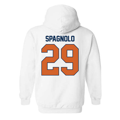 Wheaton IL - NCAA Women's Soccer : Rose Spagnolo - Classic Shersey Hooded Sweatshirt-1