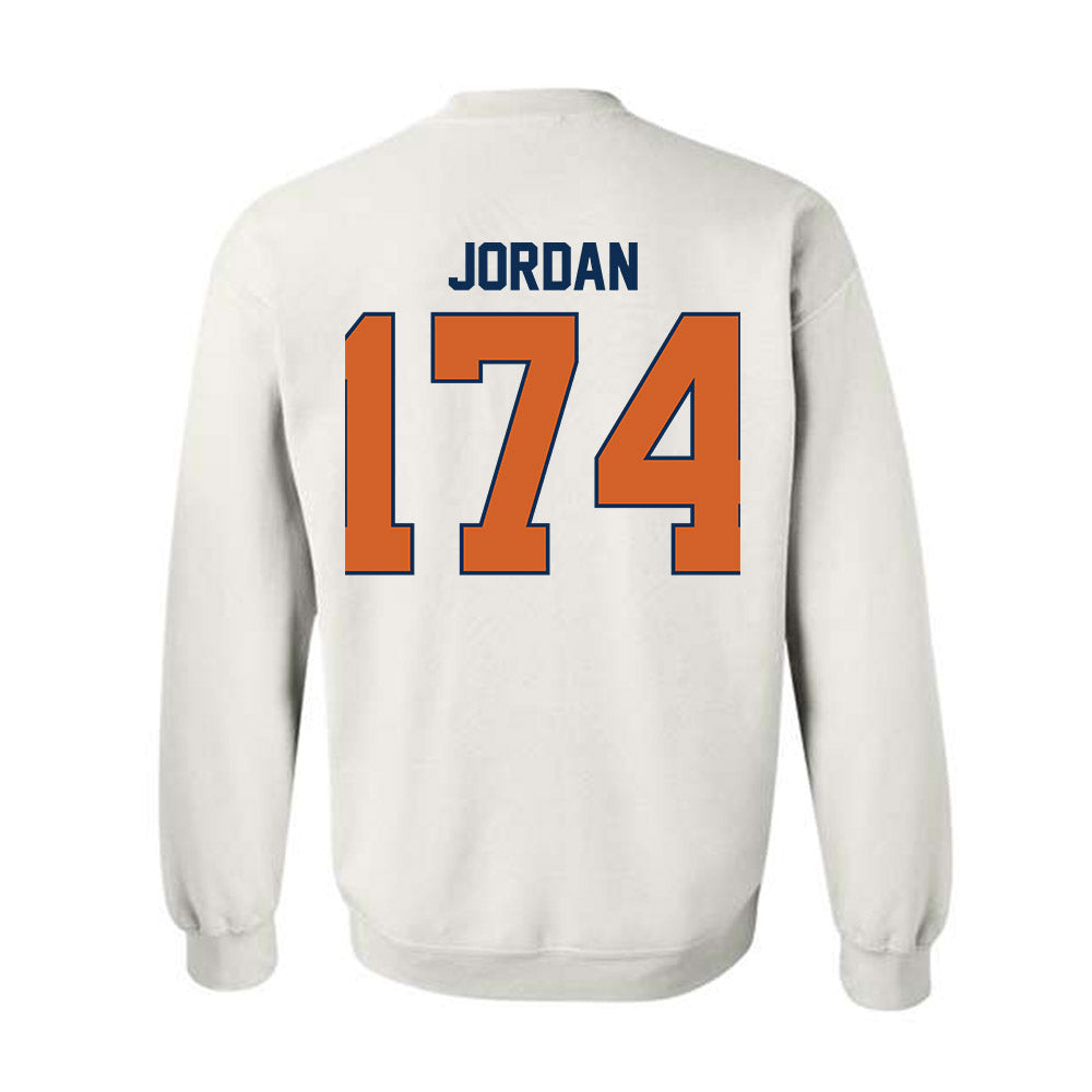 Wheaton IL - NCAA Wrestling : Drew Jordan - Classic Shersey Crewneck Sweatshirt-1