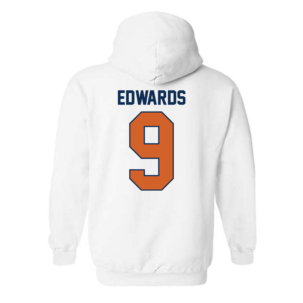 Wheaton IL - NCAA Women's Soccer : Abi Edwards - Classic Shersey Hooded Sweatshirt-1