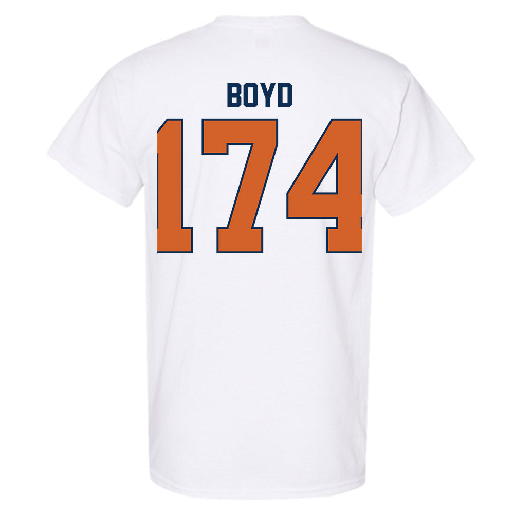 Wheaton IL - NCAA Wrestling : Garrett Boyd - Classic Shersey T-Shirt-1