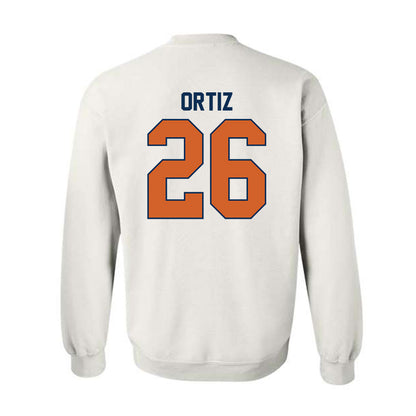 Wheaton IL - NCAA Baseball : Joshua Ortiz - Classic Shersey Crewneck Sweatshirt-1