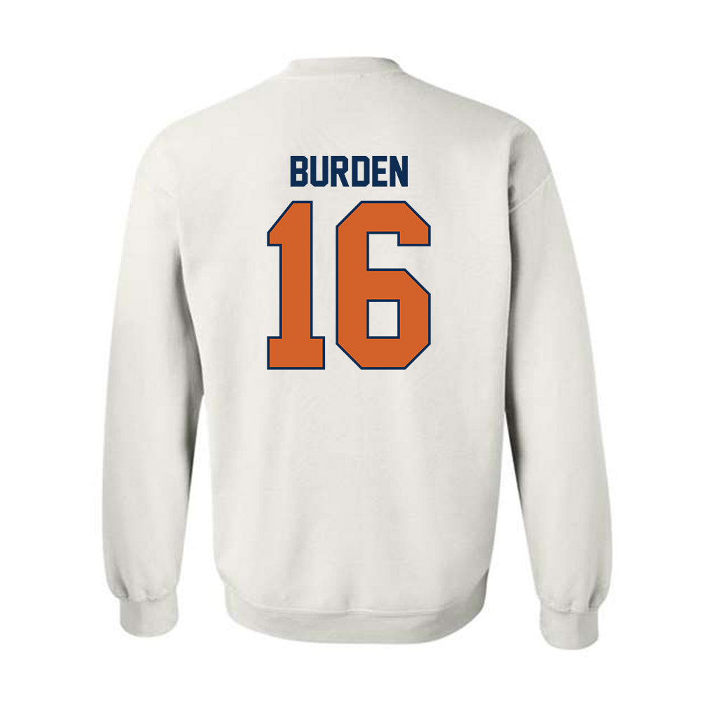 Wheaton IL - NCAA Baseball : Nate Burden - Classic Shersey Crewneck Sweatshirt-1