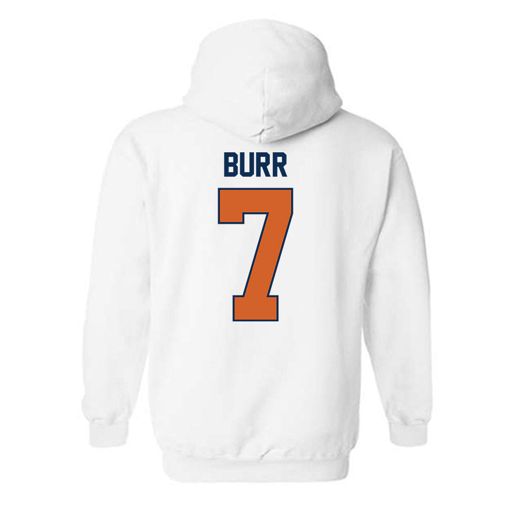 Wheaton IL - NCAA Baseball : Tyler Burr - Classic Shersey Hooded Sweatshirt-1