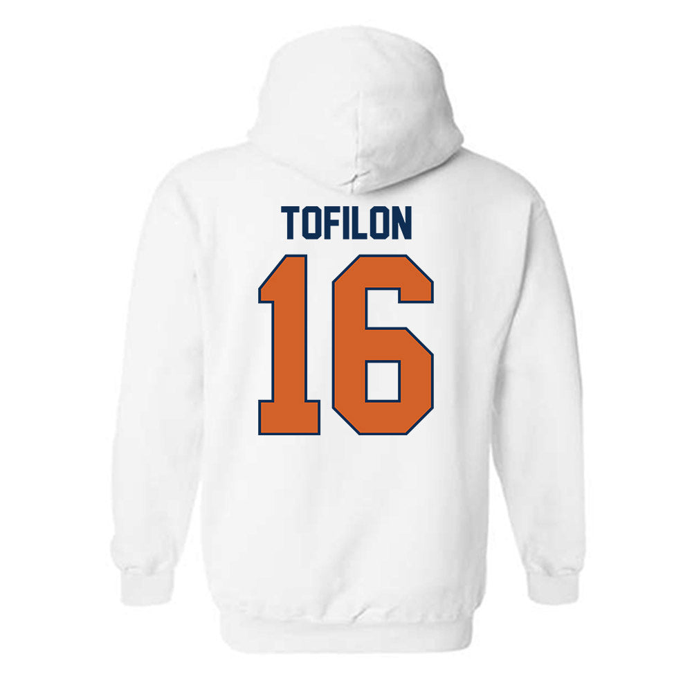 Wheaton IL - NCAA Women's Soccer : Cami Tofilon - Classic Shersey Hooded Sweatshirt-1