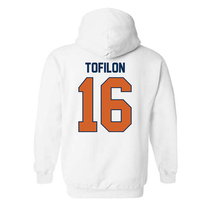 Wheaton IL - NCAA Women's Soccer : Cami Tofilon - Classic Shersey Hooded Sweatshirt-1