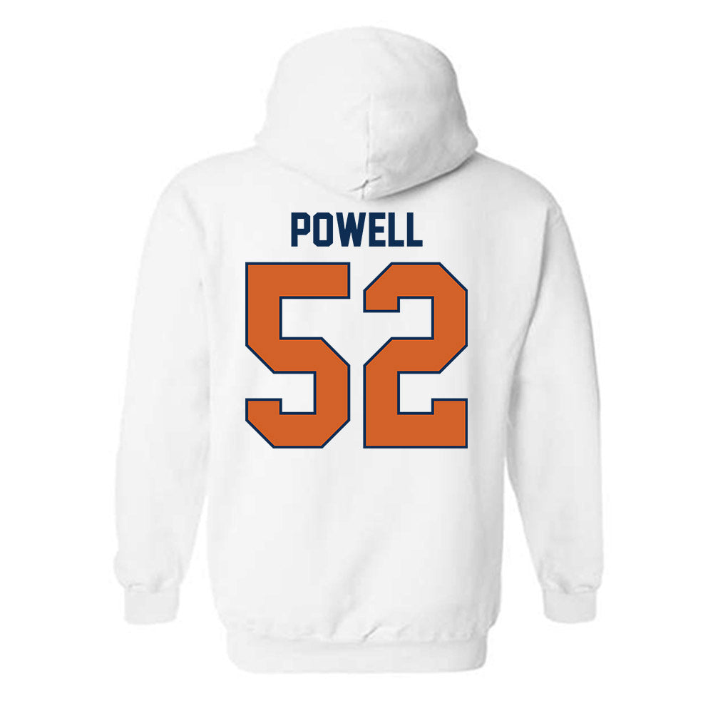 Wheaton IL - NCAA Football : Jaxon Powell - Classic Shersey Hooded Sweatshirt-1