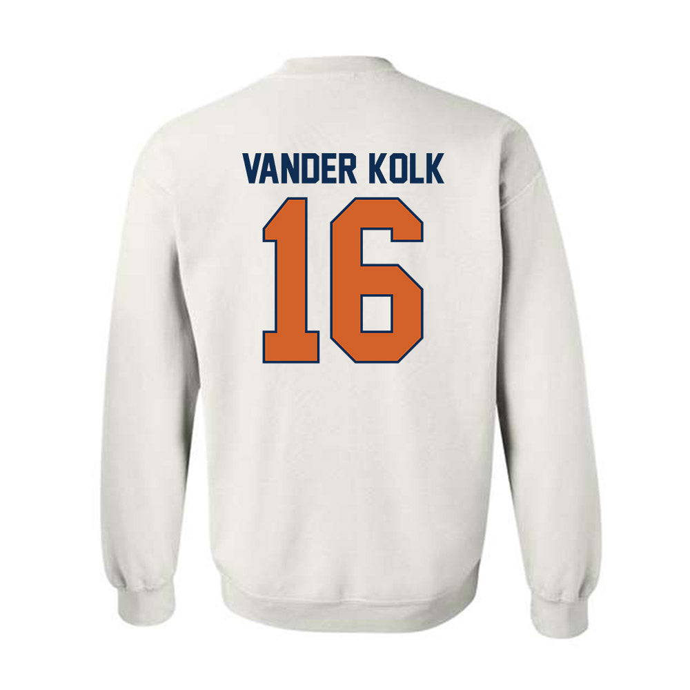 Wheaton IL - NCAA Men's Soccer : Luke Vander Kolk - Classic Shersey Crewneck Sweatshirt-1
