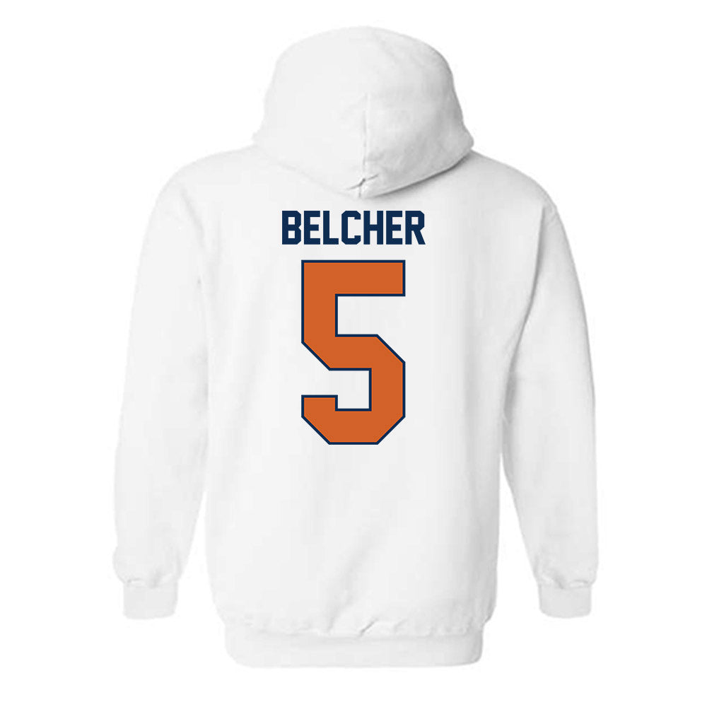 Wheaton IL - NCAA Men's Soccer : Garrett Belcher - Classic Shersey Hooded Sweatshirt-1