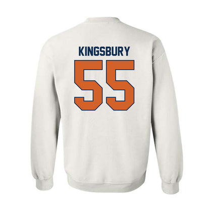 Wheaton IL - NCAA Football : Max Kingsbury - Classic Shersey Crewneck Sweatshirt-1