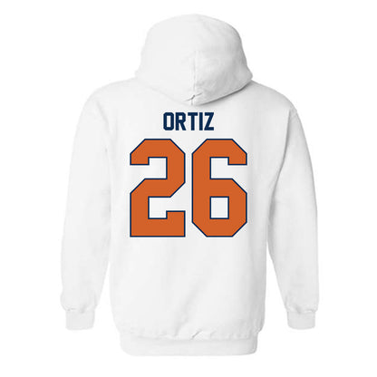 Wheaton IL - NCAA Baseball : Joshua Ortiz - Classic Shersey Hooded Sweatshirt-1