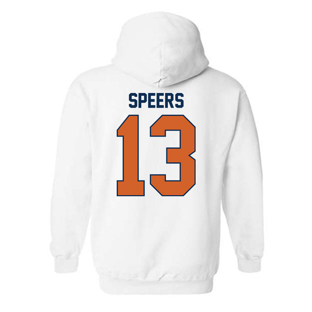 Wheaton IL - NCAA Men's Basketball : Jack Speers - Classic Shersey Hooded Sweatshirt-1