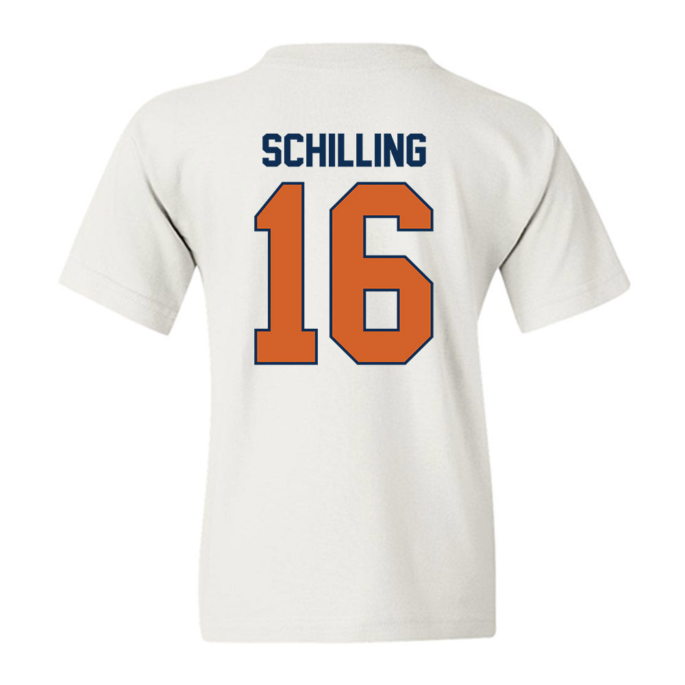 Wheaton IL - NCAA Football : Rich Schilling - Classic Shersey Youth T-Shirt-1