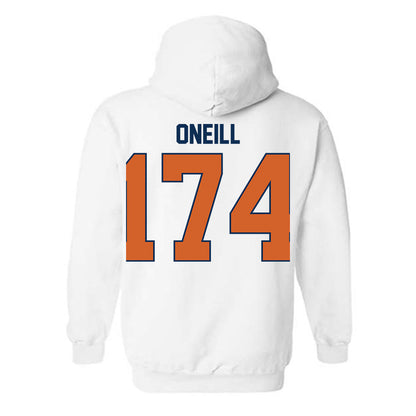 Wheaton IL - NCAA Wrestling : Elias ONeill - Classic Shersey Hooded Sweatshirt-1