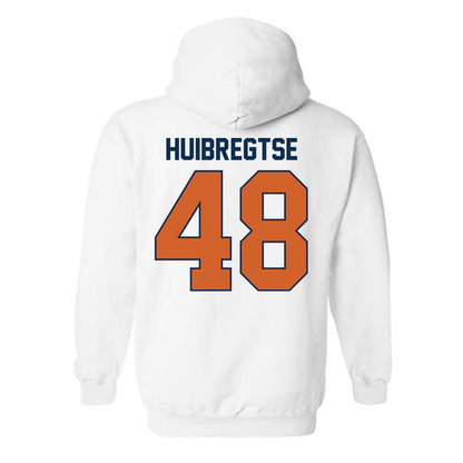 Wheaton IL - NCAA Football : John Huibregtse - Classic Shersey Hooded Sweatshirt-1