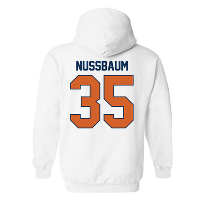 Wheaton IL - NCAA Football : Aaron Nussbaum - Classic Shersey Hooded Sweatshirt-1