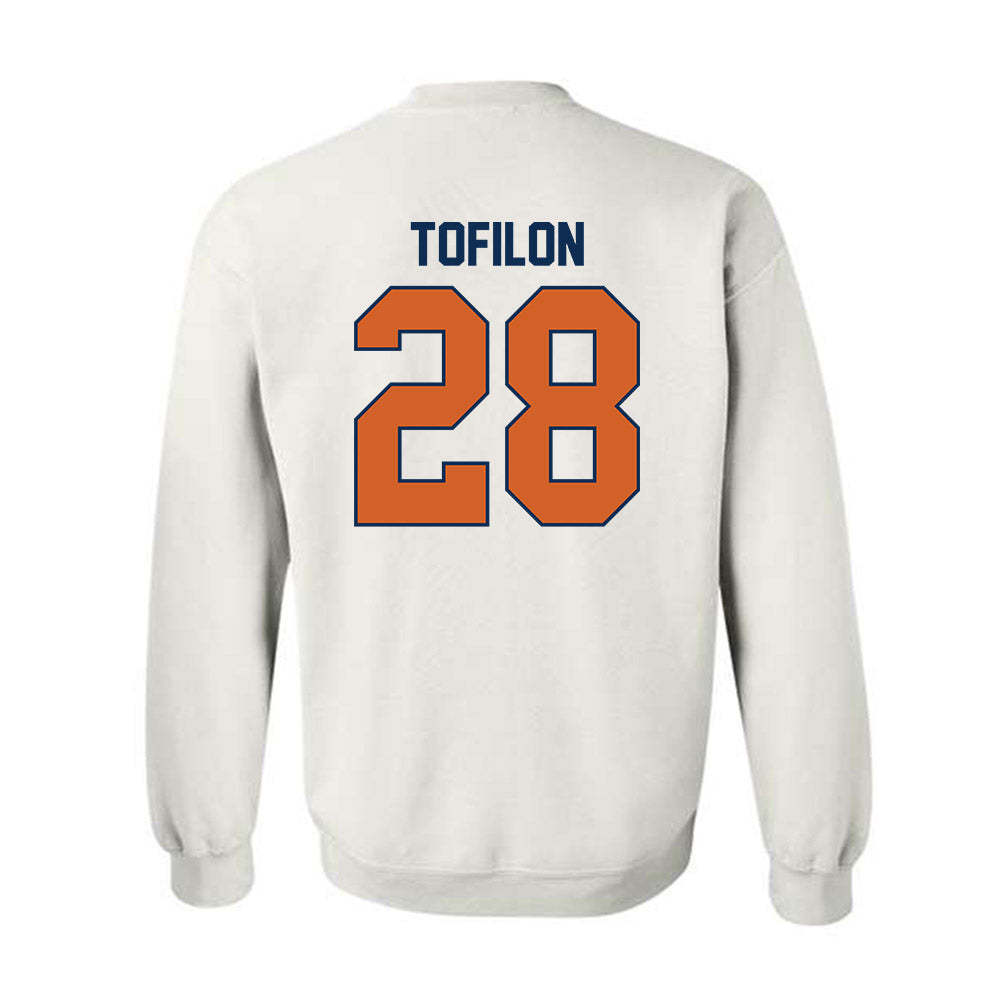 Wheaton IL - NCAA Football : Nate Tofilon - Classic Shersey Crewneck Sweatshirt-1