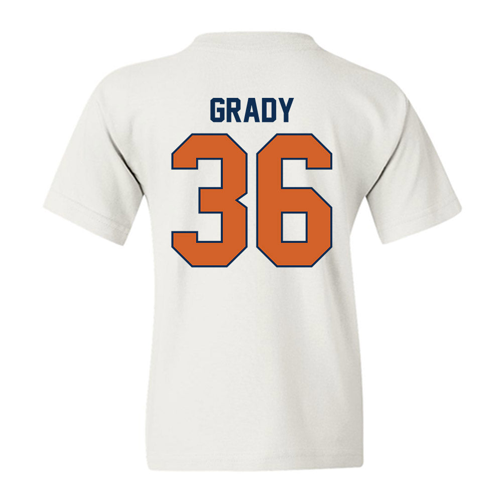Wheaton IL - NCAA Baseball : Santana Grady - Classic Shersey Youth T-Shirt-1
