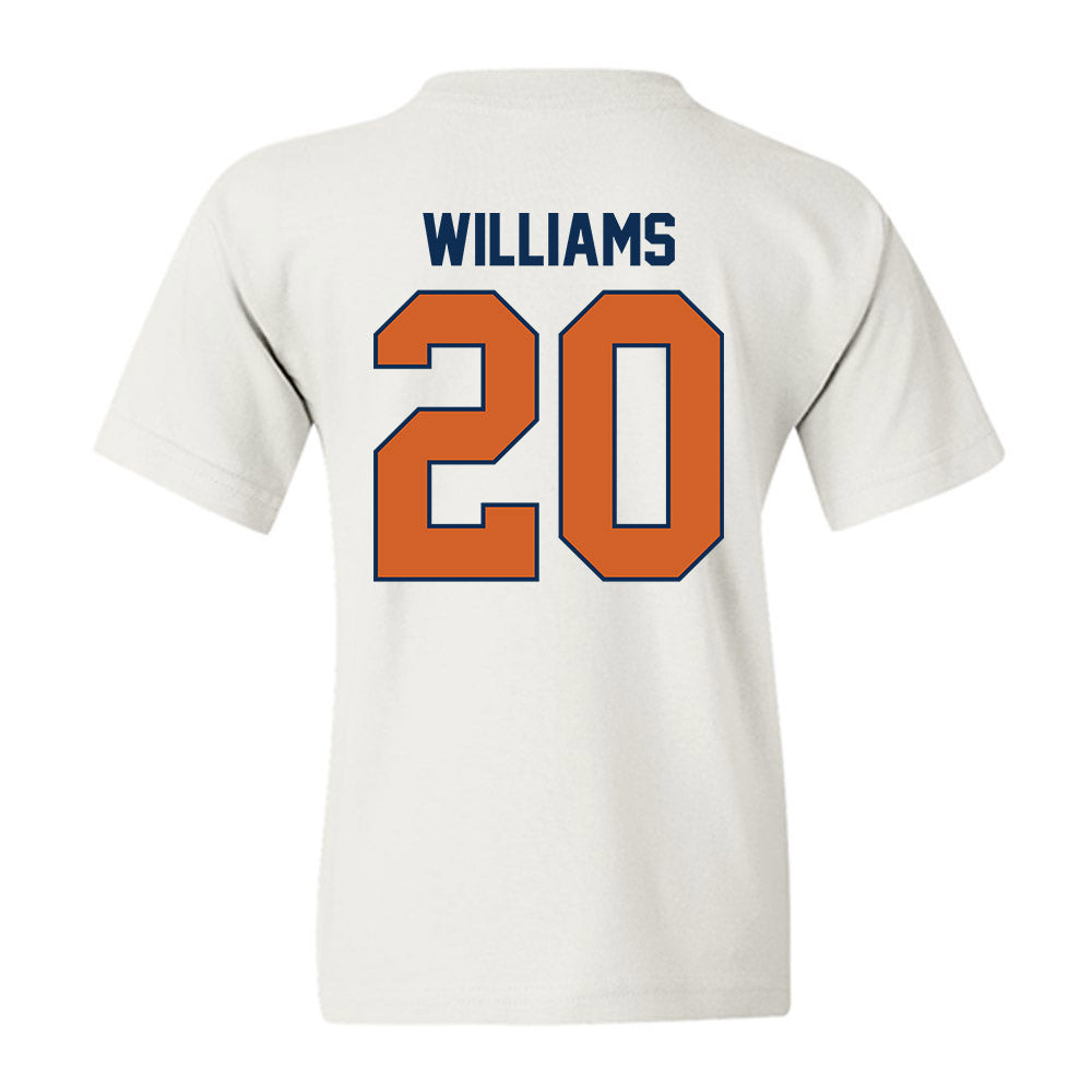Wheaton IL - NCAA Football : Malachi Williams - Classic Shersey Youth T-Shirt-1