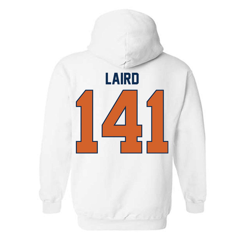Wheaton IL - NCAA Wrestling : Aidan Laird - Classic Shersey Hooded Sweatshirt-1