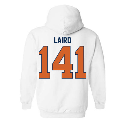 Wheaton IL - NCAA Wrestling : Aidan Laird - Classic Shersey Hooded Sweatshirt-1
