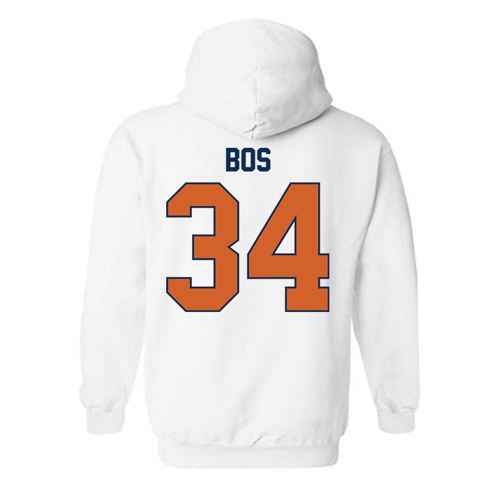 Wheaton IL - NCAA Men's Soccer : Reuben Bos - Classic Shersey Hooded Sweatshirt-1