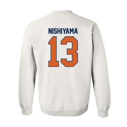 Wheaton IL - NCAA Women's Soccer : Danie Nishiyama - Classic Shersey Crewneck Sweatshirt-1