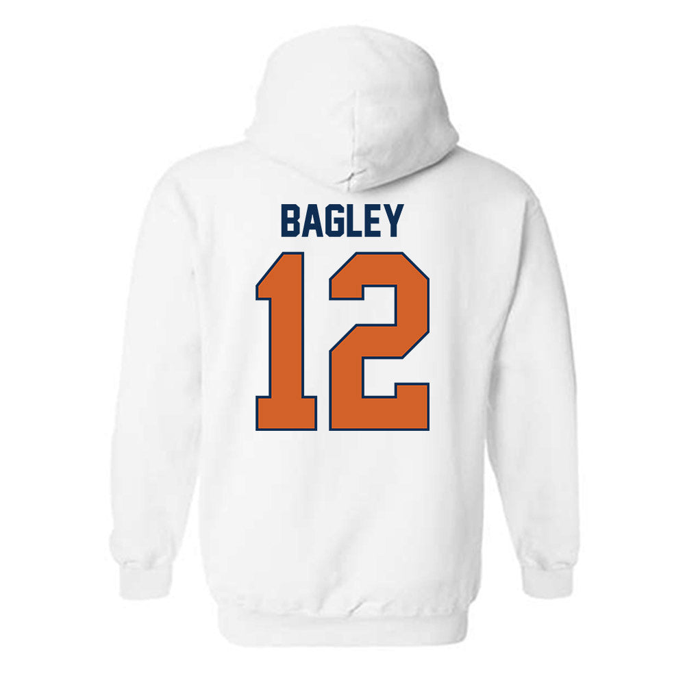 Wheaton IL - NCAA Baseball : Alex Bagley - Classic Shersey Hooded Sweatshirt-1