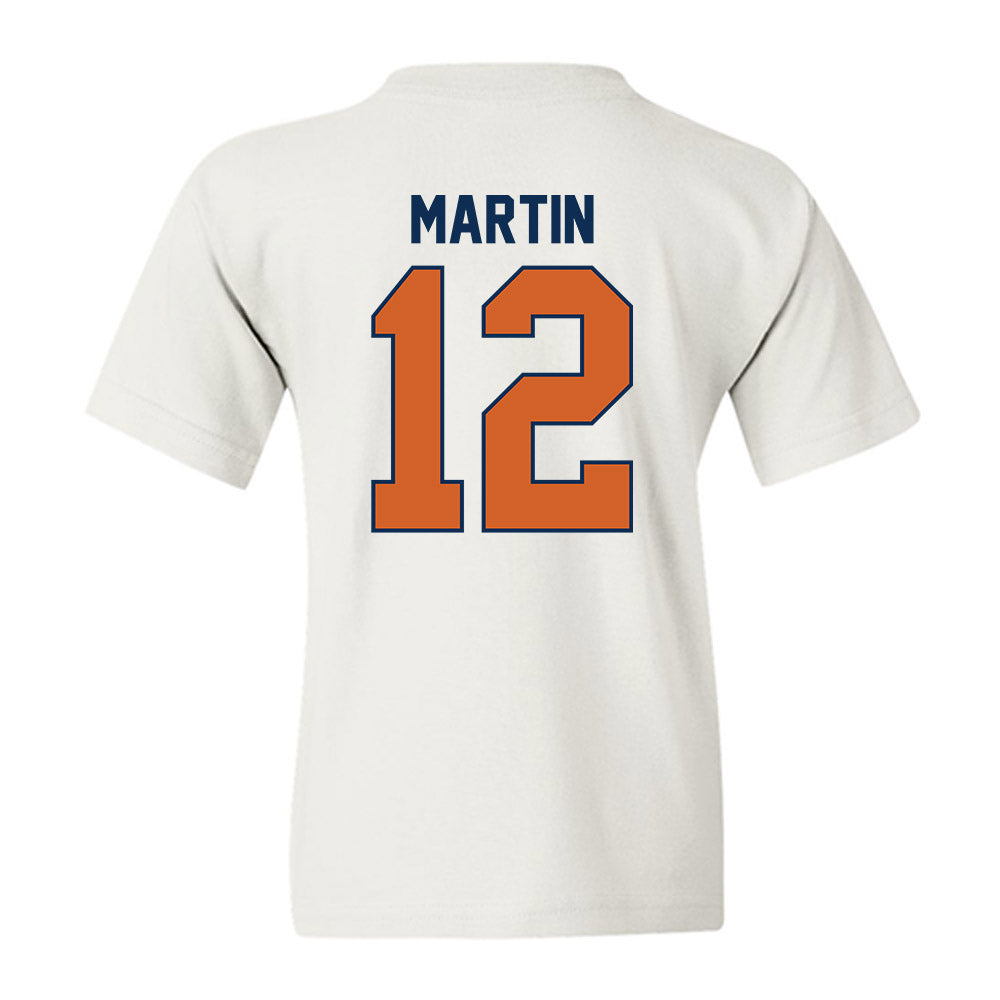 Wheaton IL - NCAA Men's Basketball : Devin Martin - Classic Shersey Youth T-Shirt-1