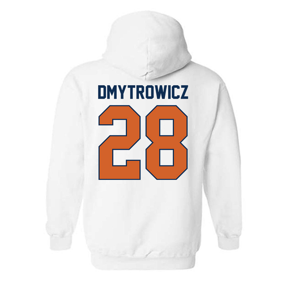 Wheaton IL - NCAA Baseball : Sean Dmytrowicz - Classic Shersey Hooded Sweatshirt-1