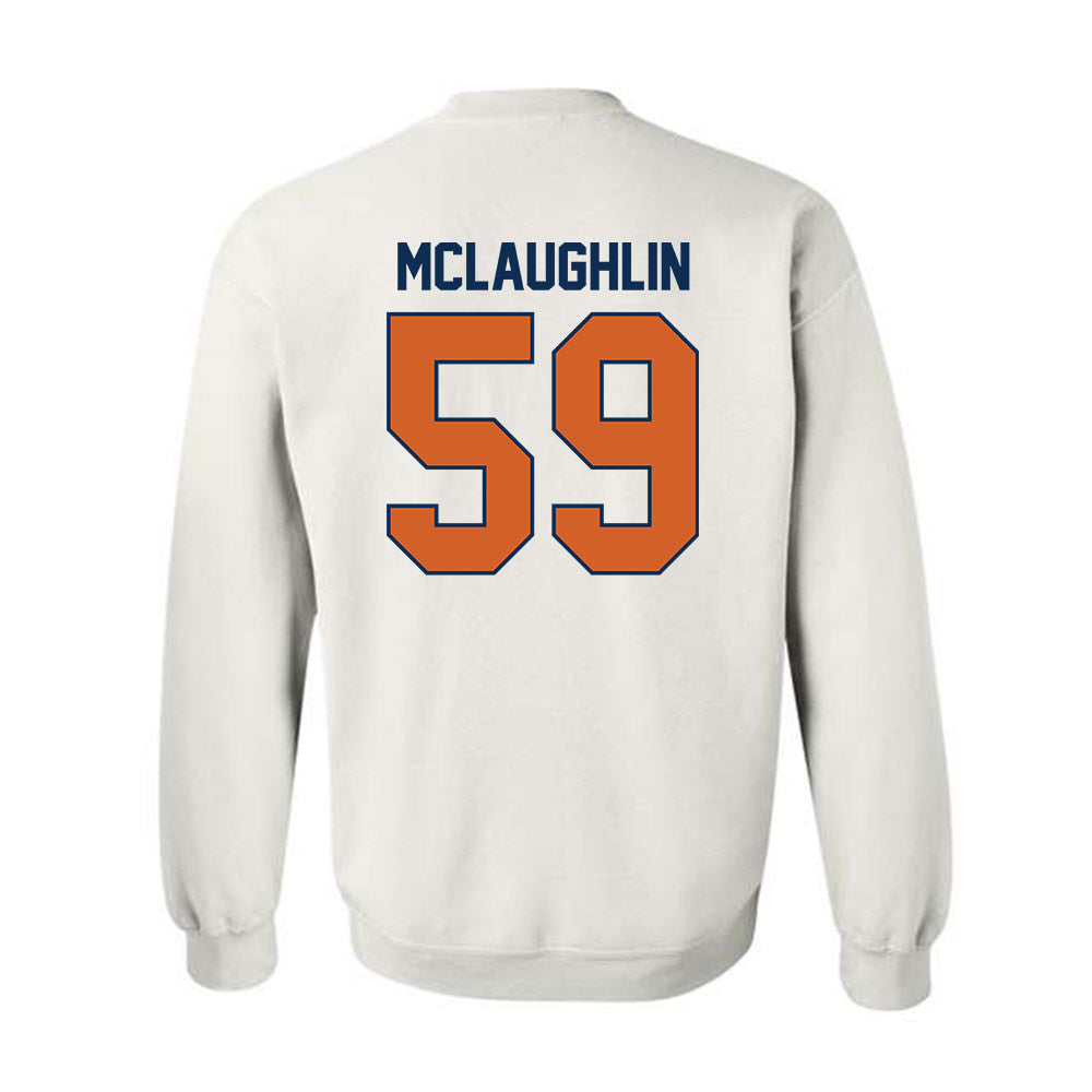 Wheaton IL - NCAA Football : Dawson McLaughlin - Classic Shersey Crewneck Sweatshirt-1