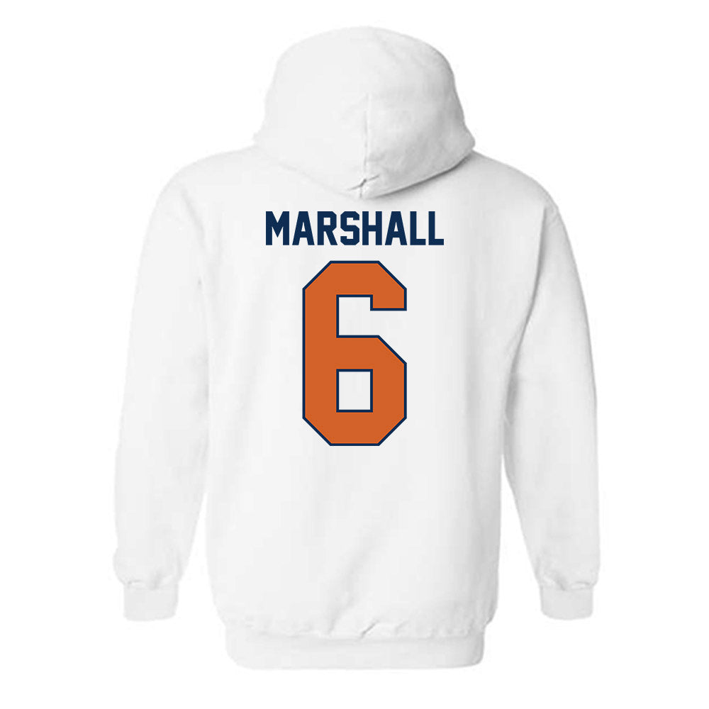 Wheaton IL - NCAA Softball : Makenna Marshall - Classic Shersey Hooded Sweatshirt-1