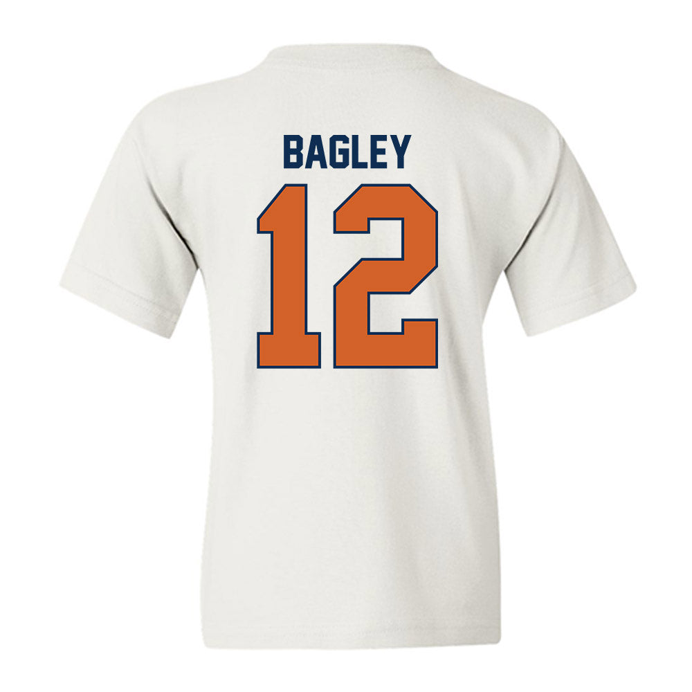 Wheaton IL - NCAA Baseball : Alex Bagley - Classic Shersey Youth T-Shirt-1