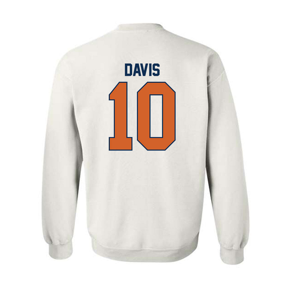 Wheaton IL - NCAA Men's Soccer : Caleb Davis - Classic Shersey Crewneck Sweatshirt-1
