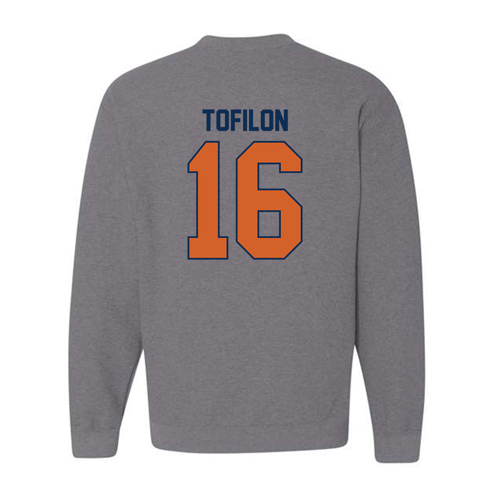 Wheaton IL - NCAA Women's Soccer : Cami Tofilon - Classic Shersey Crewneck Sweatshirt-1