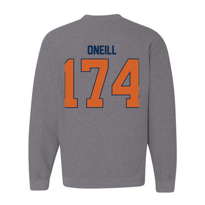 Wheaton IL - NCAA Wrestling : Elias ONeill - Classic Shersey Crewneck Sweatshirt-1