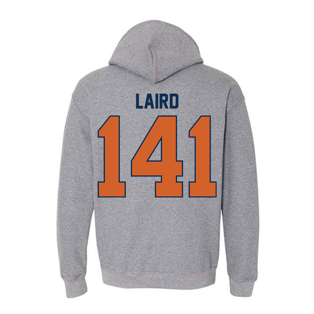 Wheaton IL - NCAA Wrestling : Aidan Laird - Classic Shersey Hooded Sweatshirt-1