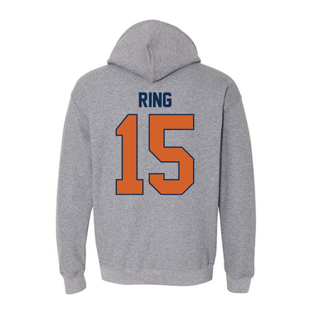 Wheaton IL - NCAA Women's Soccer : Aliah Ring - Classic Shersey Hooded Sweatshirt-1