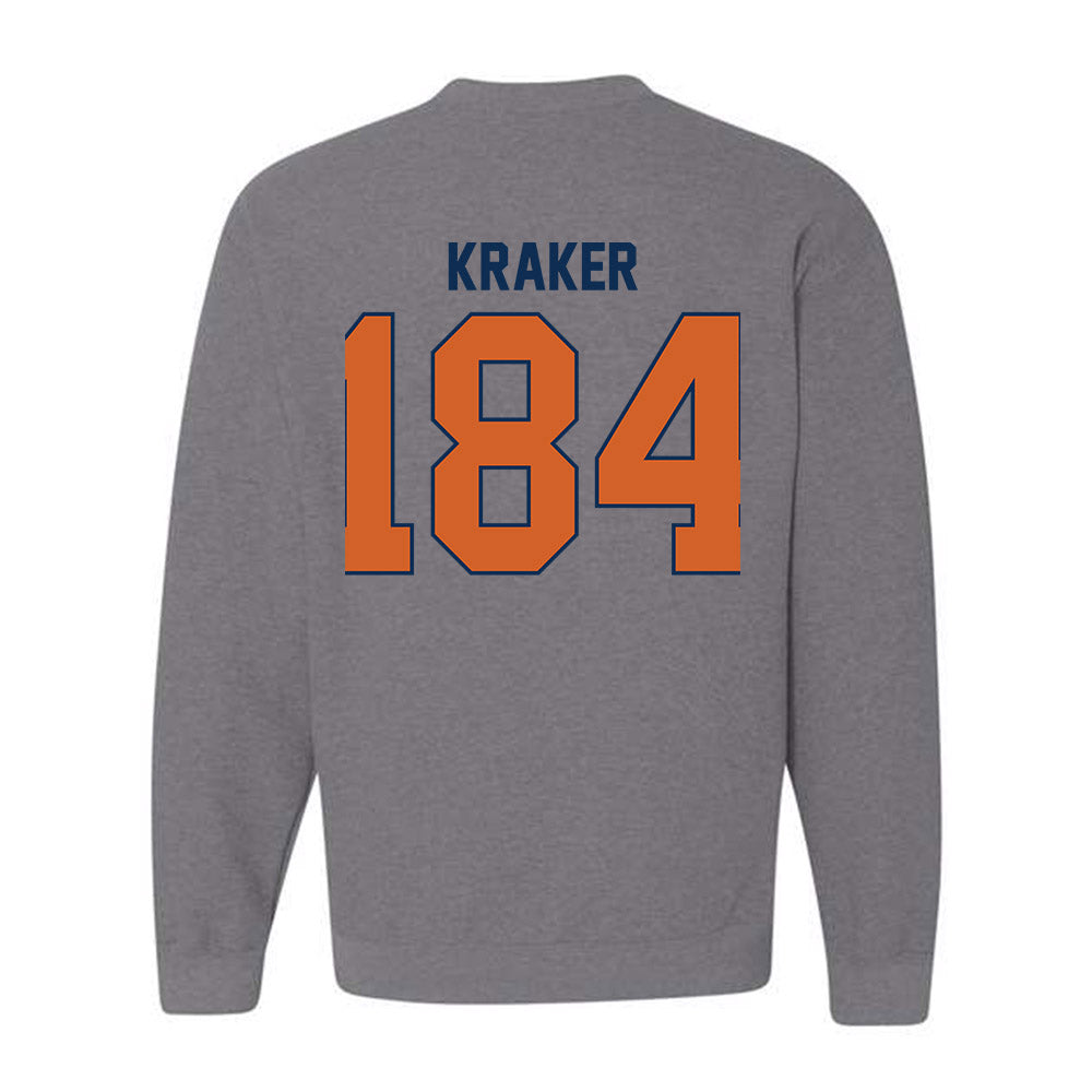 Wheaton IL - NCAA Wrestling : Jacob Kraker - Classic Shersey Crewneck Sweatshirt-1