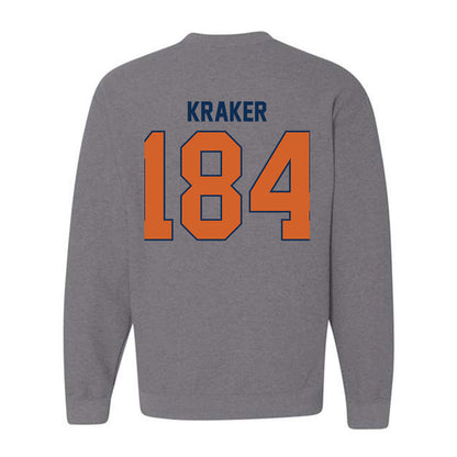 Wheaton IL - NCAA Wrestling : Jacob Kraker - Classic Shersey Crewneck Sweatshirt-1