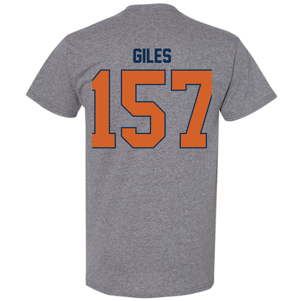 Wheaton IL - NCAA Wrestling : Deonta Giles - Classic Shersey T-Shirt-1