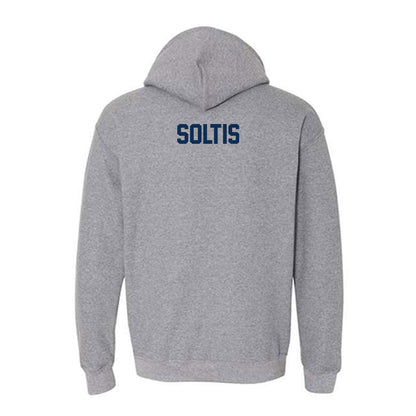 Wheaton IL - NCAA Men's Swimming & Diving : Edward Soltis - Classic Shersey Hooded Sweatshirt-1