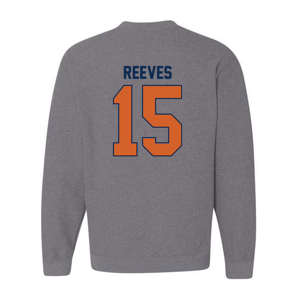 Wheaton IL - NCAA Football : Eli Reeves - Classic Shersey Crewneck Sweatshirt-1