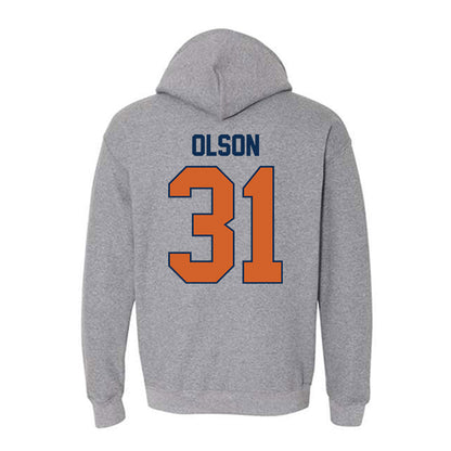 Wheaton IL - NCAA Men's Basketball : Jace Olson - Classic Shersey Hooded Sweatshirt-1