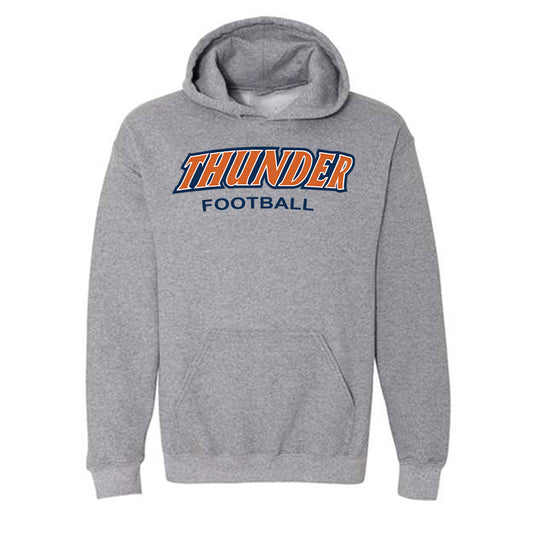 Wheaton IL - NCAA Football : Jake Waldinger - Classic Shersey Hooded Sweatshirt-0