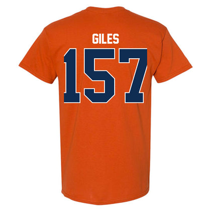 Wheaton IL - NCAA Wrestling : Deonta Giles - Classic Shersey T-Shirt-1