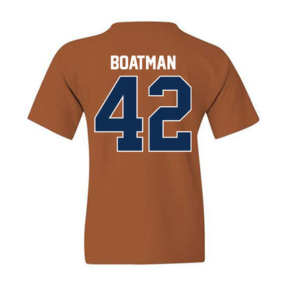 Wheaton IL - NCAA Football : Clay Boatman - Classic Shersey Youth T-Shirt-1