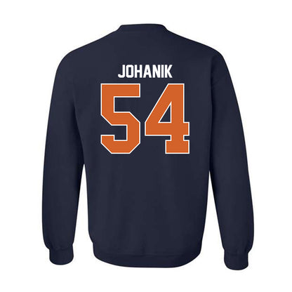 Wheaton IL - NCAA Football : Peter Johanik - Classic Shersey Crewneck Sweatshirt-1